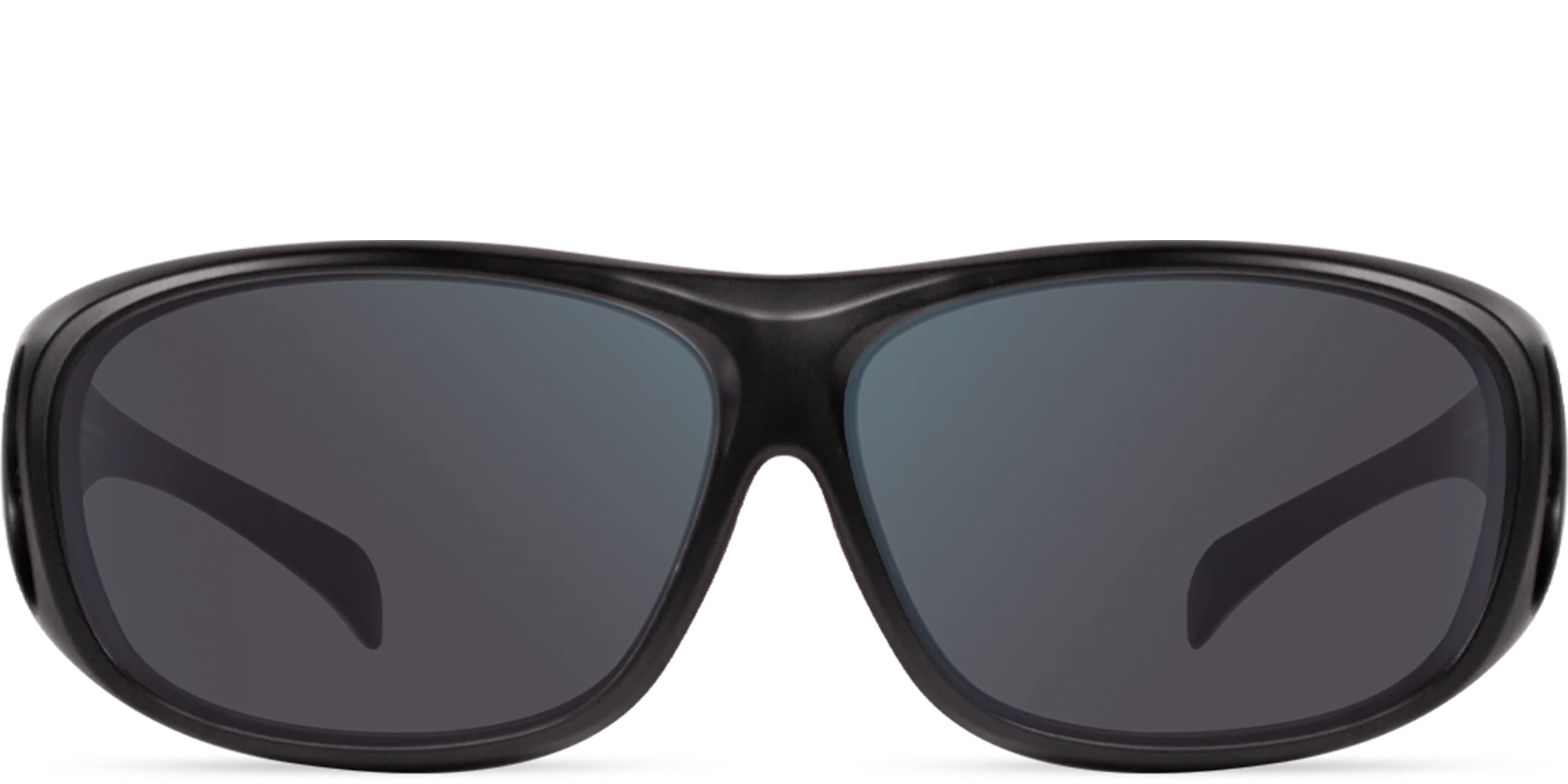Altavista Fitover Matte Black Polarized Deutan Plano