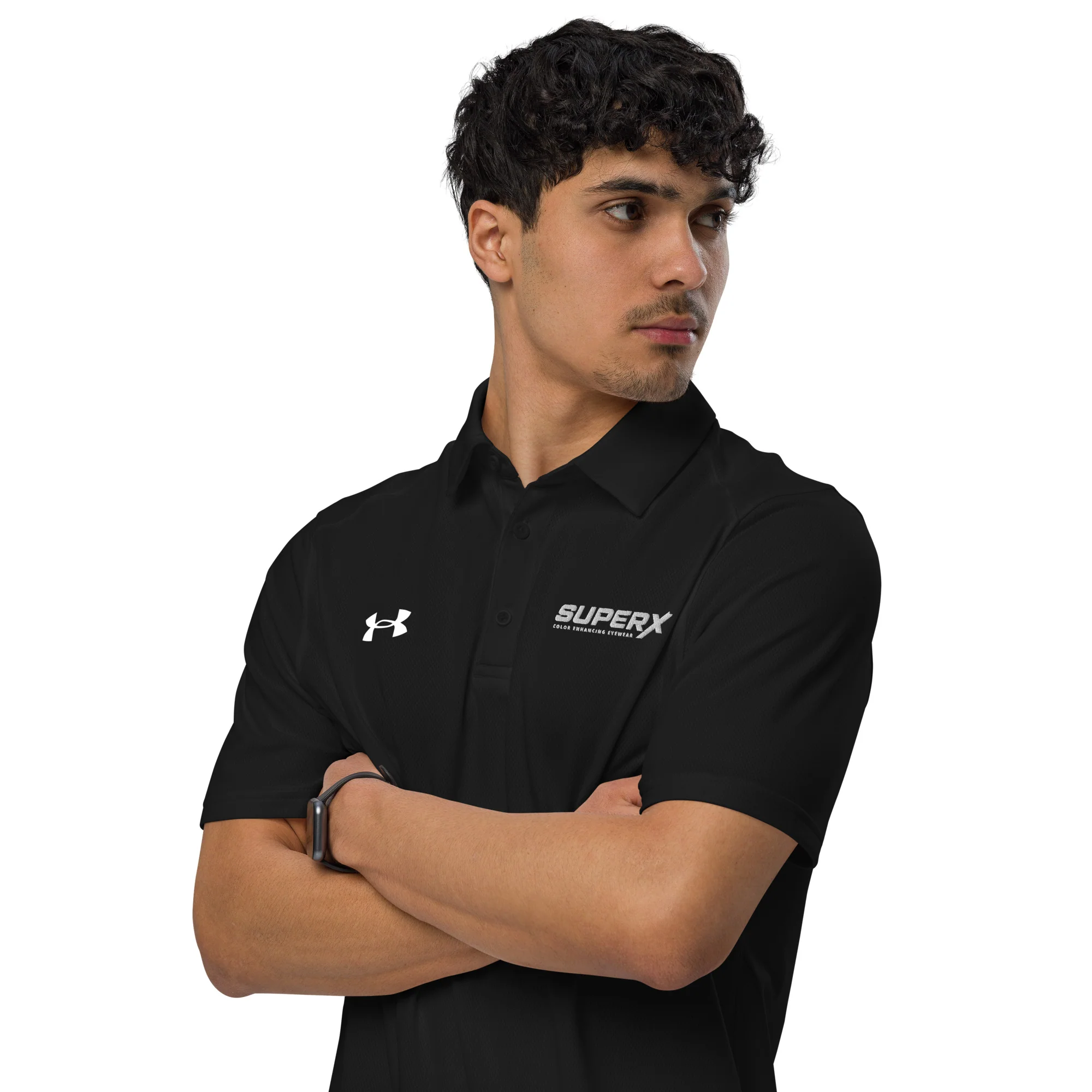 SuperX Under ArmourĀ® men's polo - Image 2
