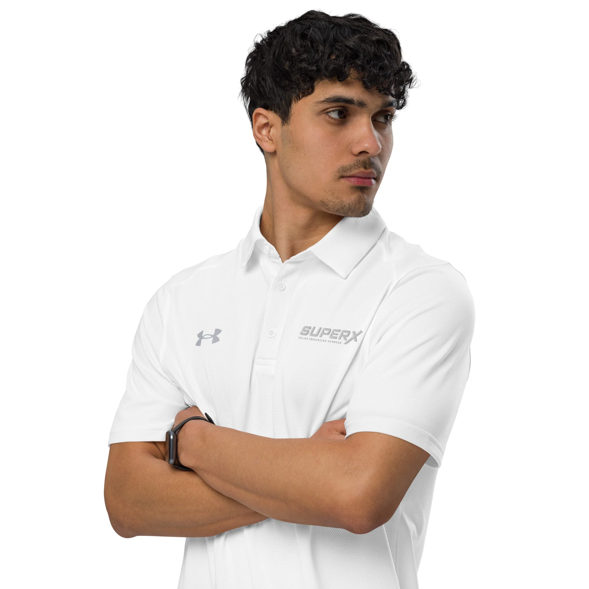 SuperX Under ArmourĀ® men's polo - Image 4