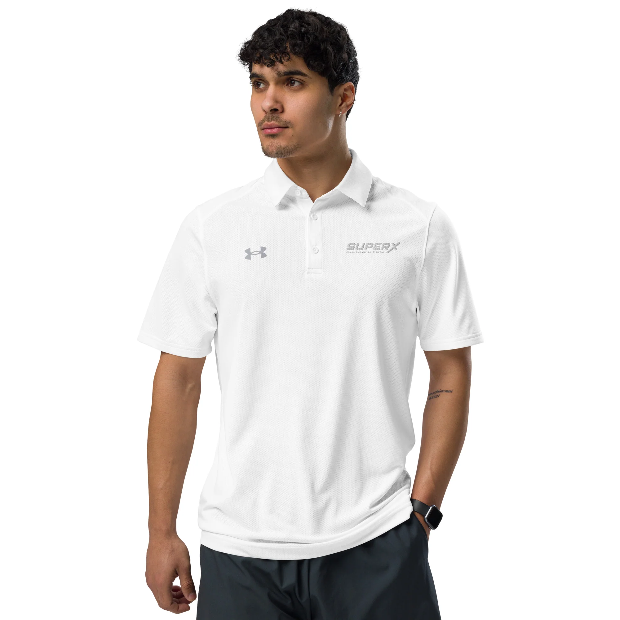 SuperX Under ArmourĀ® men's polo - Image 5