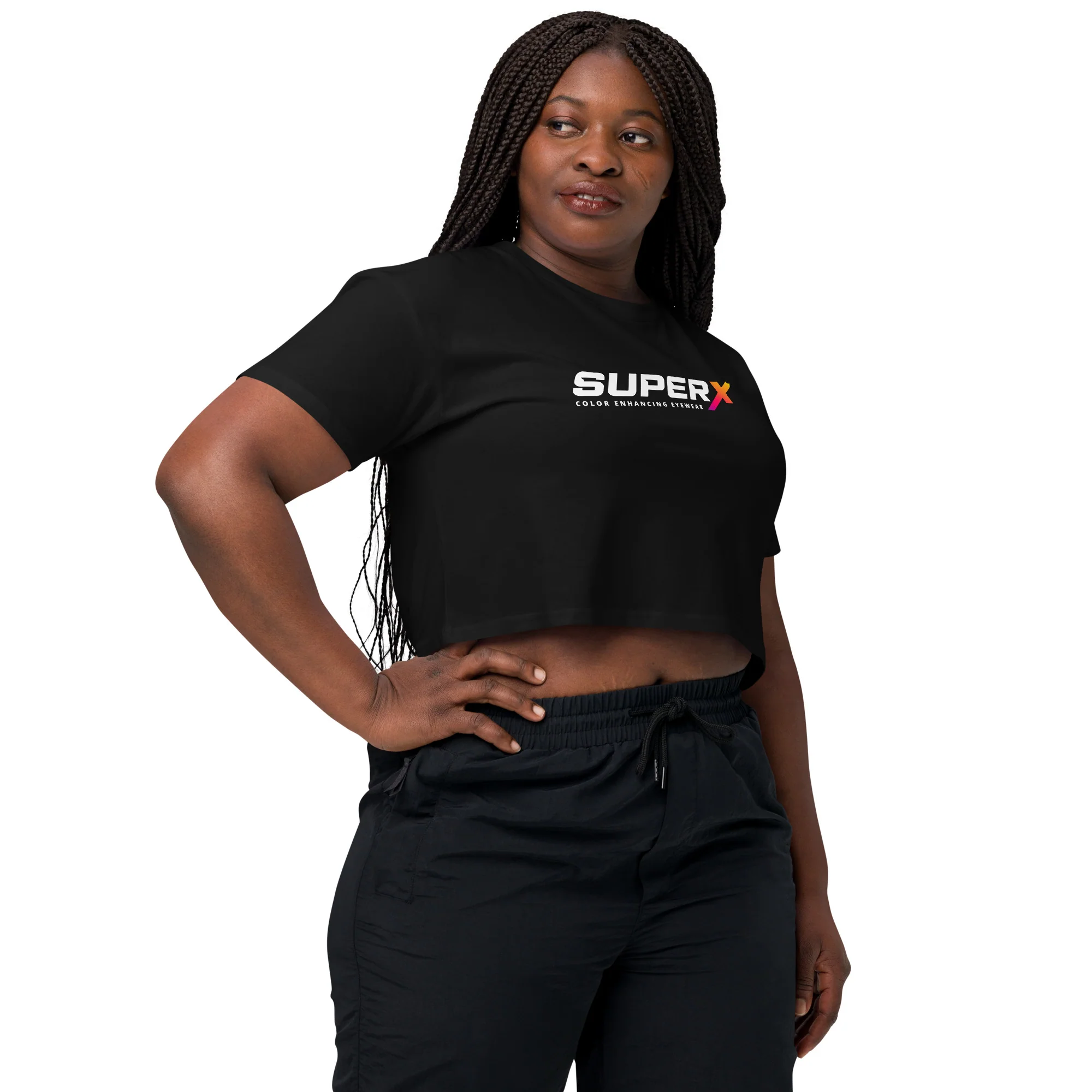 SuperX Womenâs crop top - Image 2
