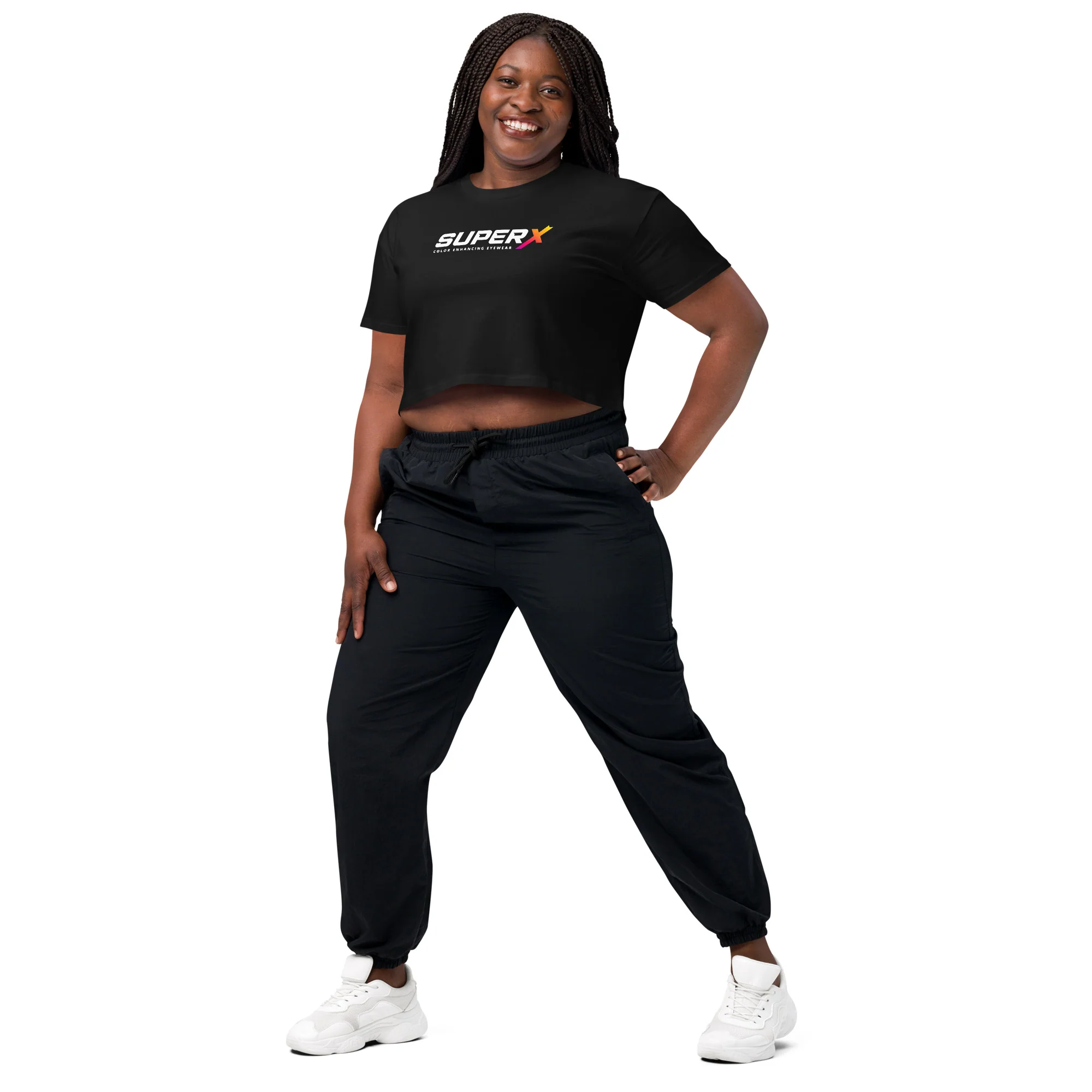 SuperX Womenâs crop top - Image 3