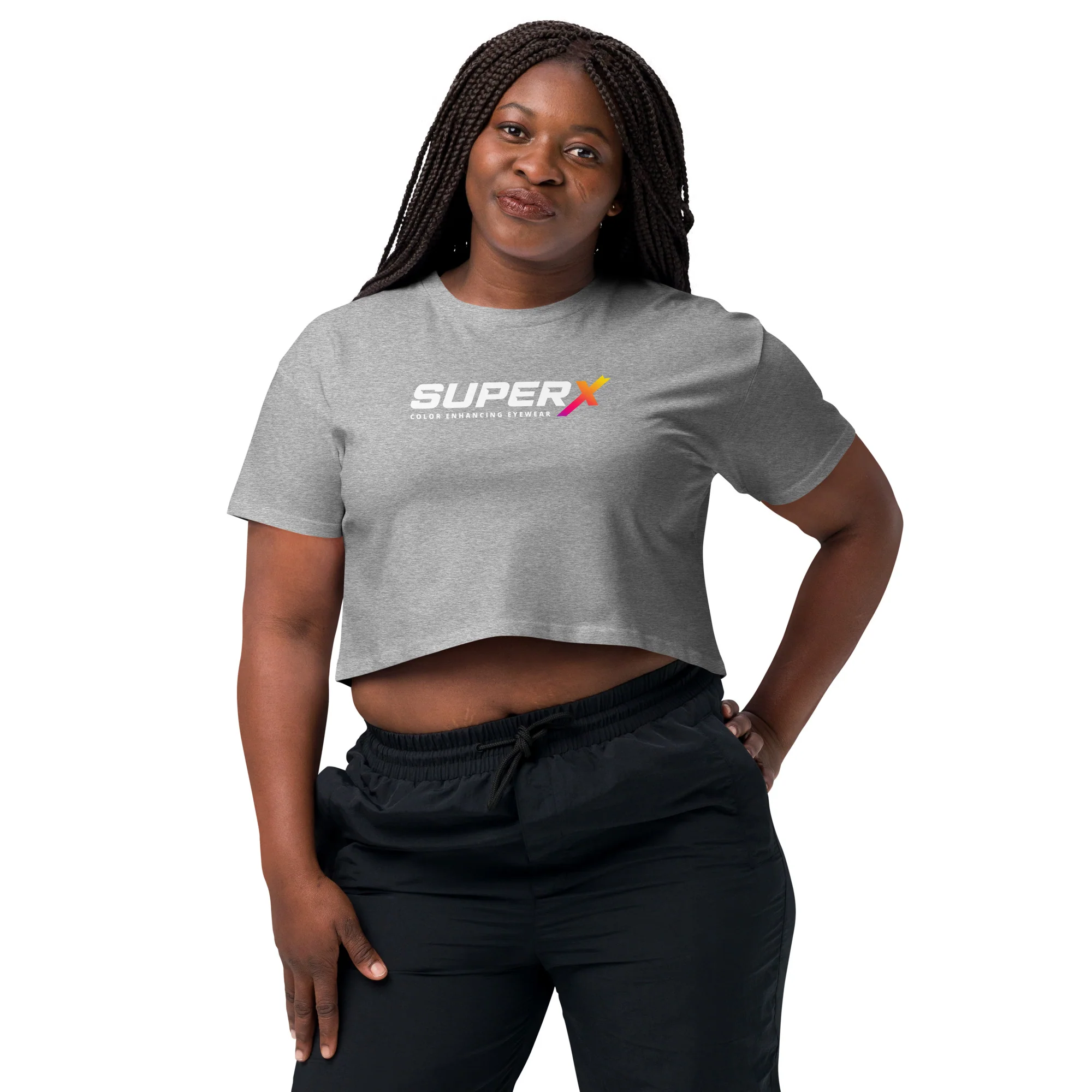 SuperX Womenâs crop top - Image 5