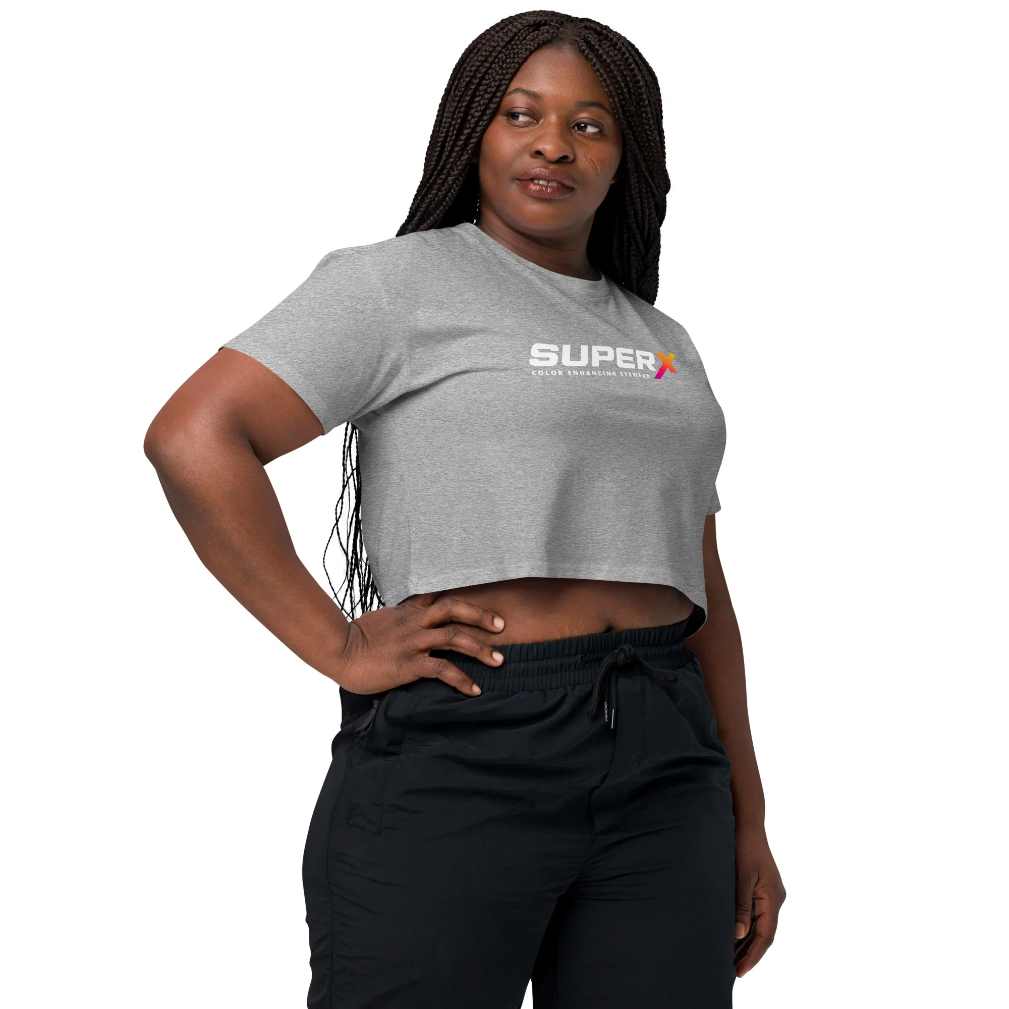 SuperX Womenâs crop top - Image 6