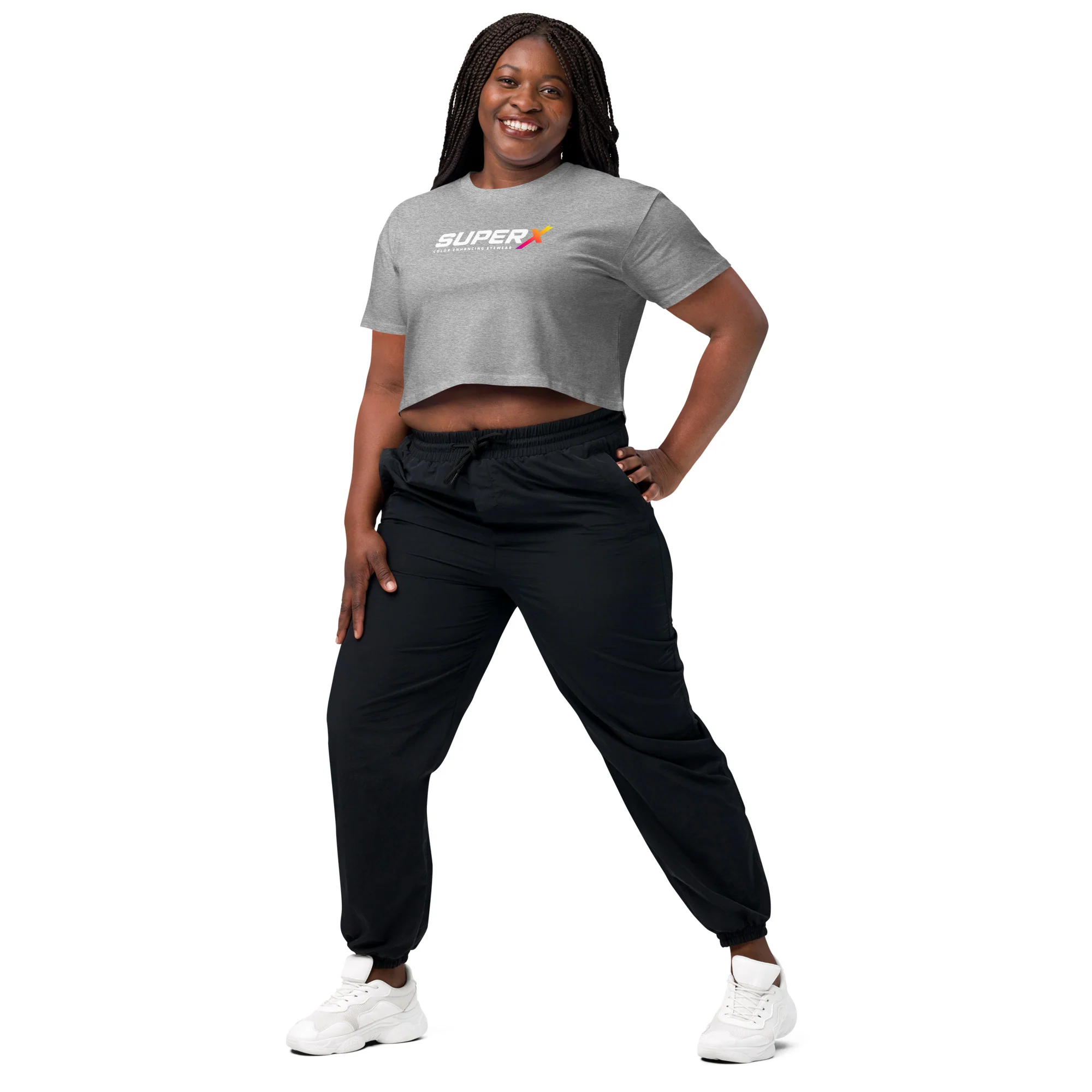 SuperX Womenâs crop top - Image 7
